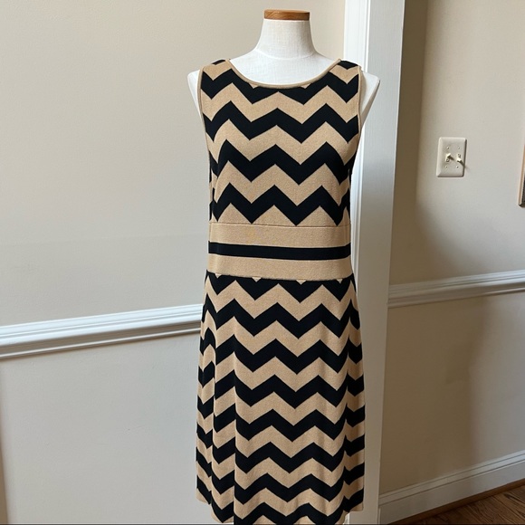 Adrienne Vittadini Dresses & Skirts - Adrienne Vittadini Zigzag knit pattern dress